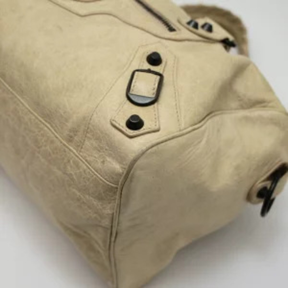 Balenciaga The Twiggy Bag Leather Ivory White - Picture 6 of 6